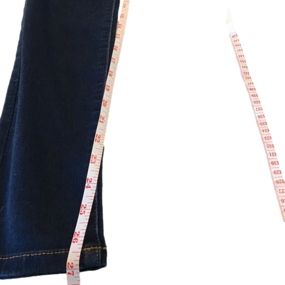 Mango Jane Straight Leg Skinny Dark Wash Jeans size 4 - Picture 10 of 13
